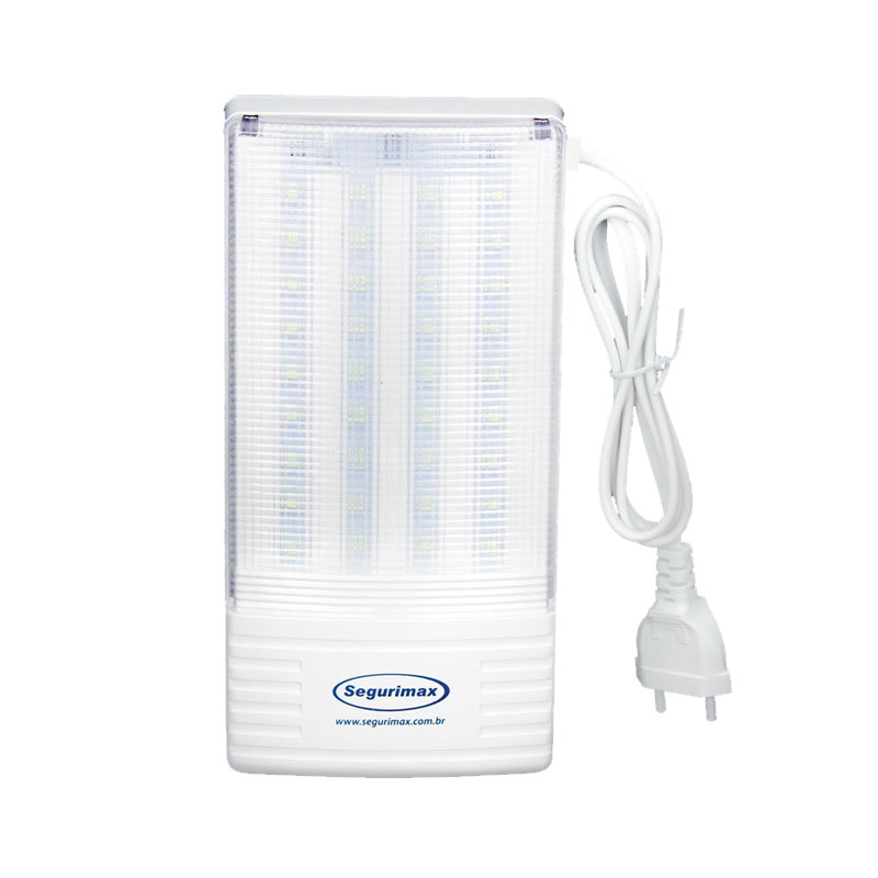 Iluminação de Emergência LED Autônoma 300 Lúmens